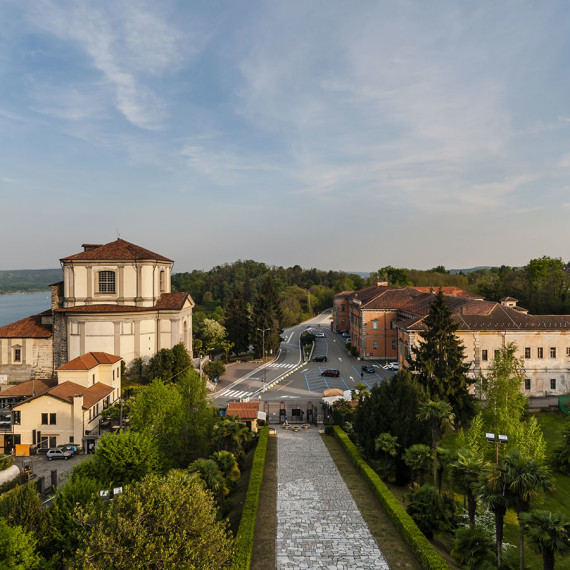 Statua di San Carlo Borromeo, panorama