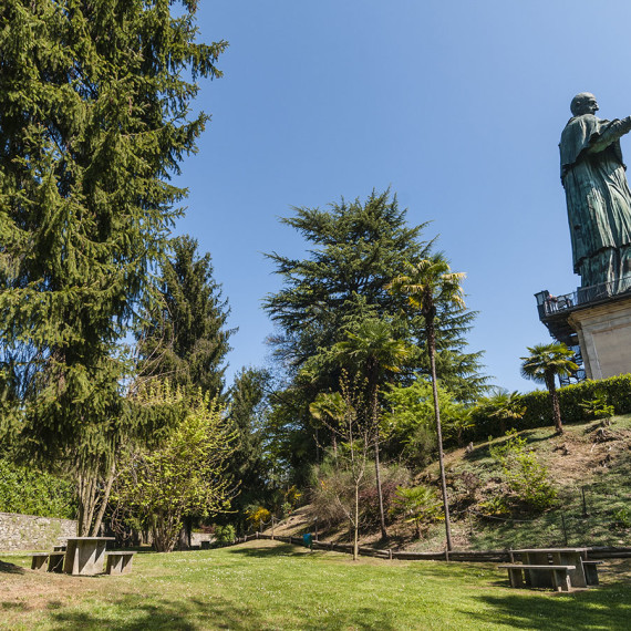 Colosso San Carlo dal parco