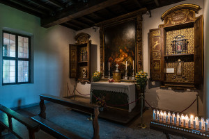 chiesa San Carlo, la camera dei tre laghi